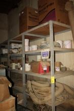 All Steel Shelving Units & Contents
