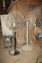 (2) Pedestal Fans