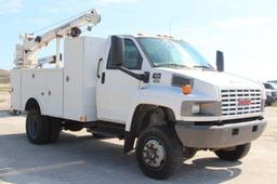 2009 GMC C5500 4x4 Service Truck