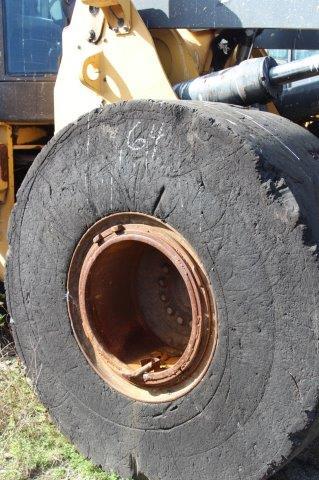 2012 JOHN DEERE 744K SOLID TIRE WHEEL LOADER