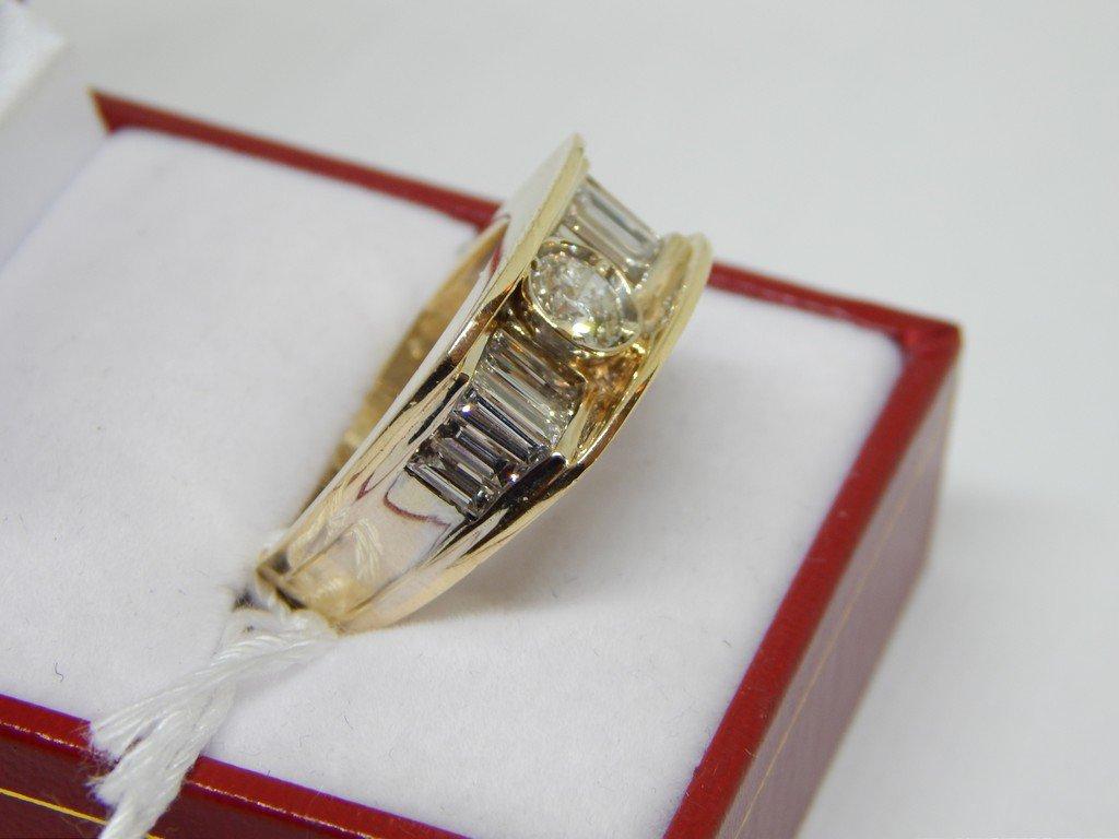 14K YELLOW GOLD 2.70CTW DIAMOND RING