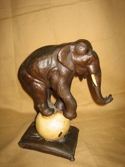 SMALL BRONZE ELEPHANT