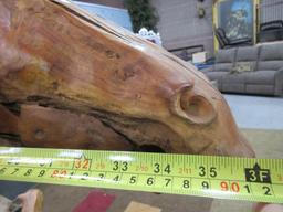 HUGE DRIFTWOOD HORSE HEAD