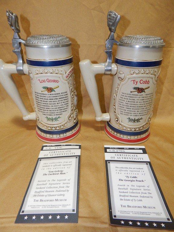 2 BRADFORD MUSEUM TANKARDS