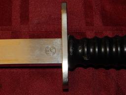 VINTAGE MILITARY BAYONET WITH SHEATH