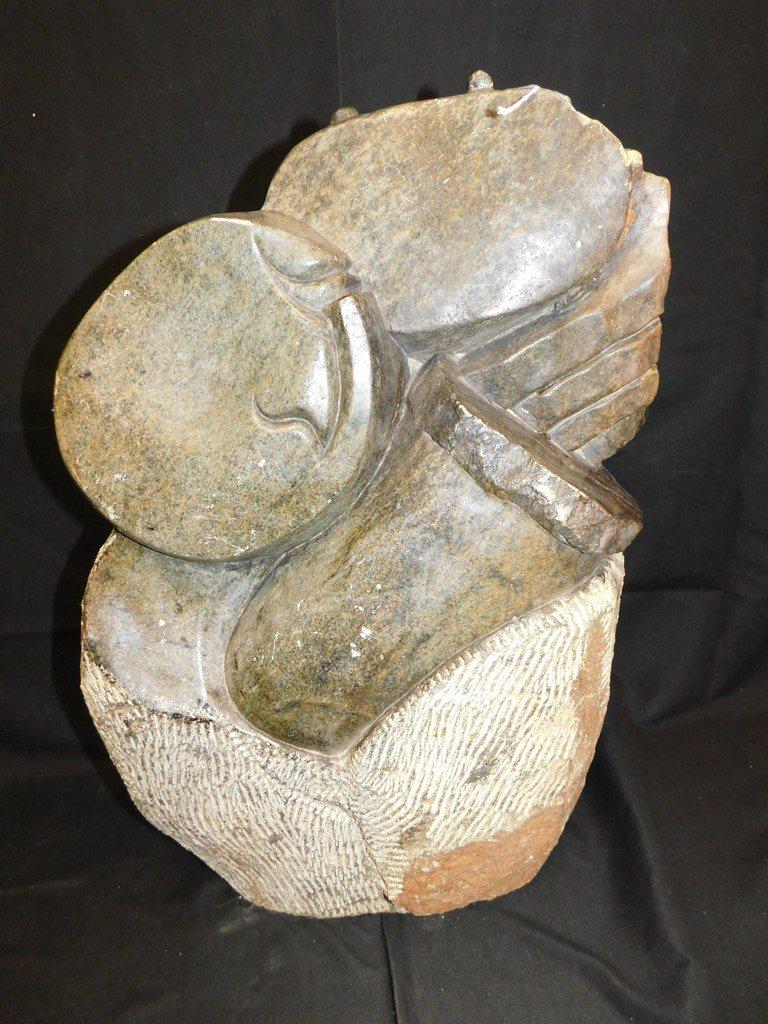 Large Signed Stone Sculpture