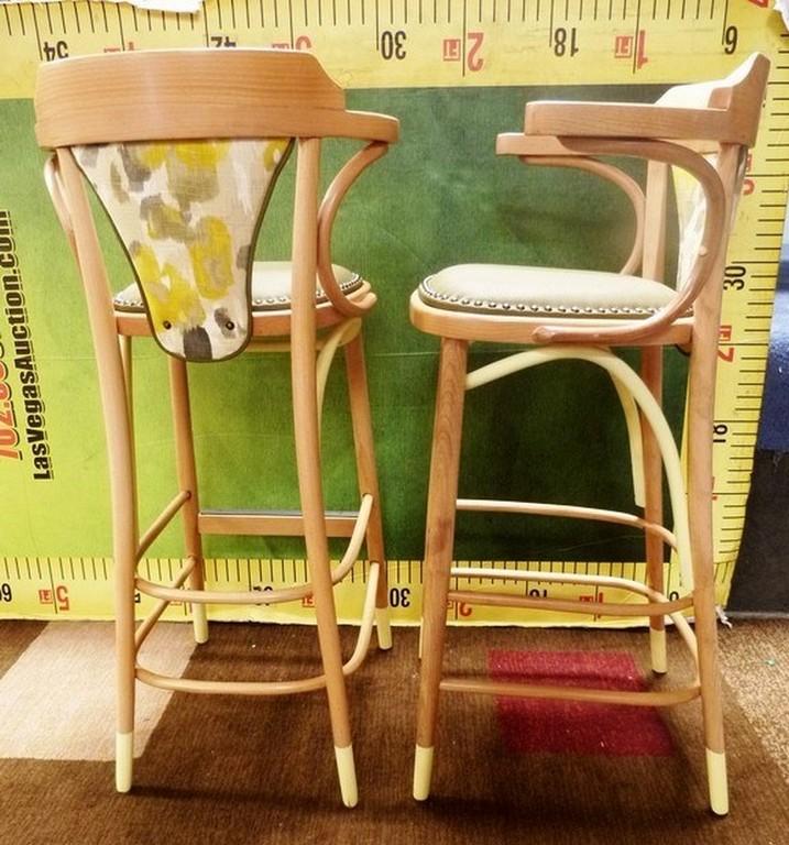 PAIR OF NEW MATCHING BAR STOOLS