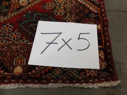 7'X5' HAND MADE ANTIQUE AREA RUG