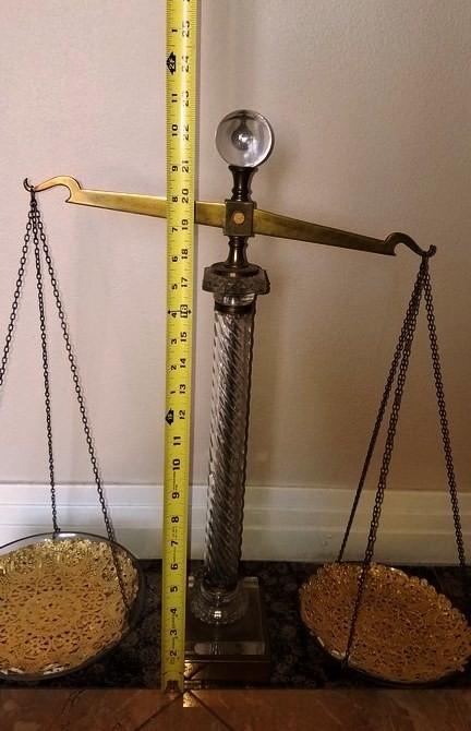 BRASS & GLASS SCALE