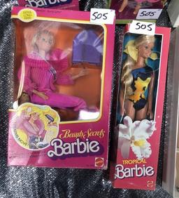 LOT OF (8) VINTAGE COLLECTIBLE BARBIE'S