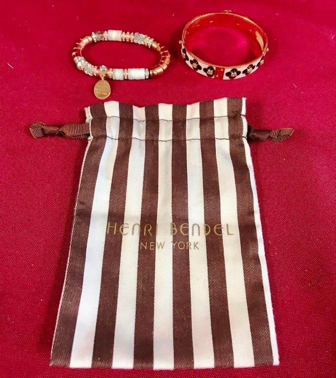 LOT OF (2) HENRY BENDEL NEW YORK - LADIES BRACELETS