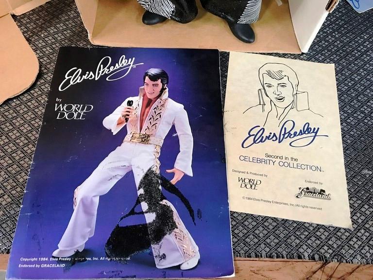 ELVIS PRESLEY DOLL WITH ORIGINAL BOX