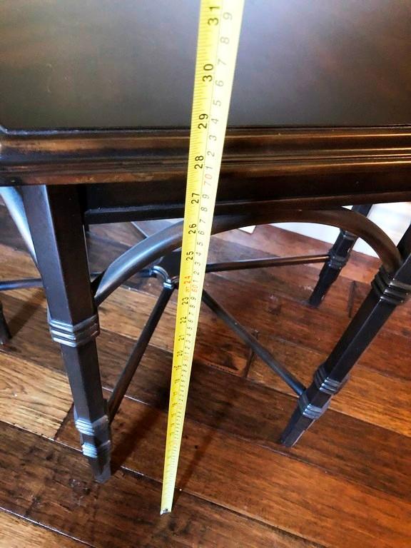 29" TALL DESIGNER 6 LEGGED END TABLE