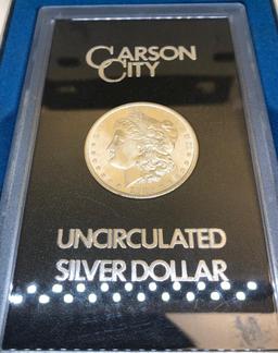 1882 UNCIRCULATED CARSON CITY SILVER DOLLAR