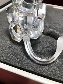 SWAROVSKI CRYSTAL LION WITH ORIGINAL BOX