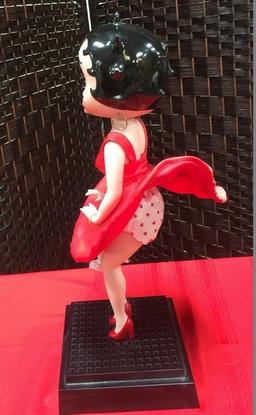 16" TALL BETTY BOOP WITH RED DRESS