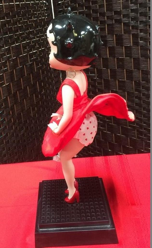 16" TALL BETTY BOOP WITH RED DRESS