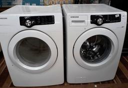 SAMSUNG WASHER & DRYER (GAS DRYER)