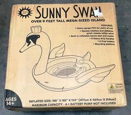 NEW SWAN 9' TALL MEGA-SIZE ISLAND - 230.00 ONLINE