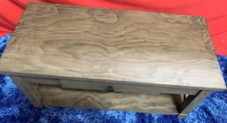 NEW DESIGNER FROM WMC - GREY COFFEE TABLE W/ DRAWER