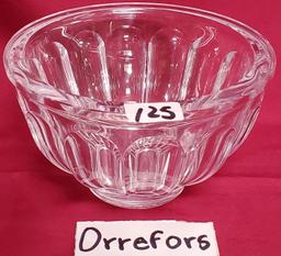 SIGNED ORREFORS CRYSTAL BOWL