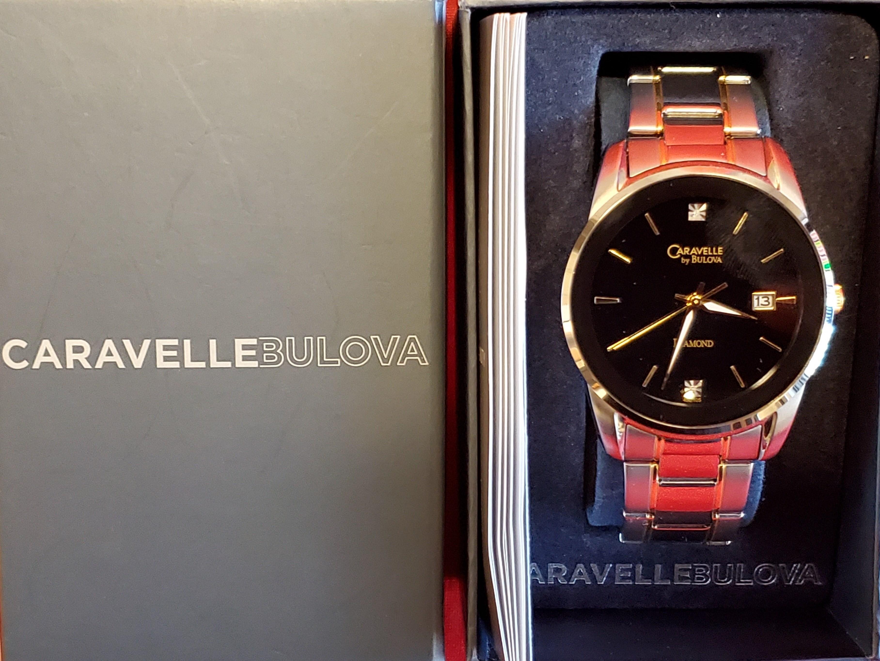 CARAVELLE BY BULOVA WATCH W/ BOX