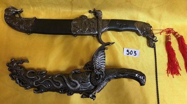 LOT OF (2) ORNATE DAGGERS