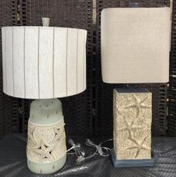 LOT OF (2) NEW LAMPS FROM THE WMC  - OVER 100.00 WHOLESALE