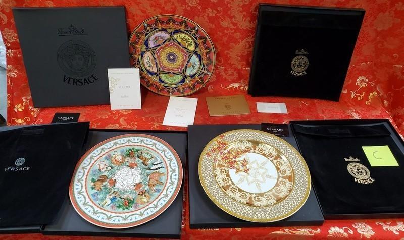 LOT OF (3) VERSACE PLATES - LOT C