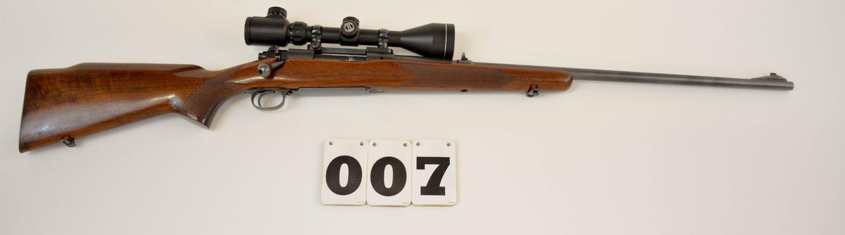 Winchester 70, 220 Swift Bolt Rifle, #424430, w/Bushnell 3-9 scope, factory open sights, sling swive