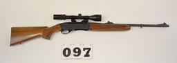 Remington 742 Woodsmaster 30-06 Sprg. Semi-Auto., #A7014663. w/Clip and sling, bbl rust, w/3-9 power