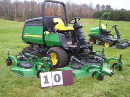 John Deere 1600 Turbo Series Ii, 3-deck Diesel Wide-area Mower