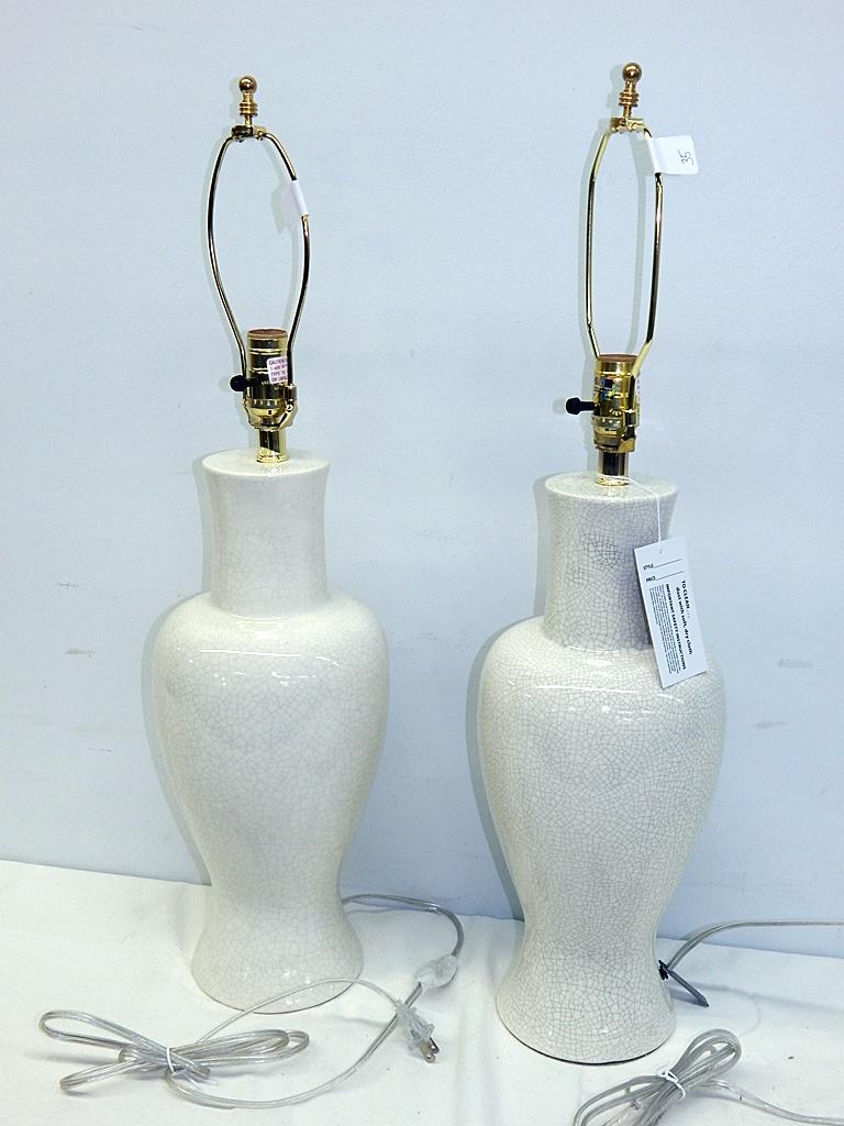 2 Havana Table Lamps, 29"