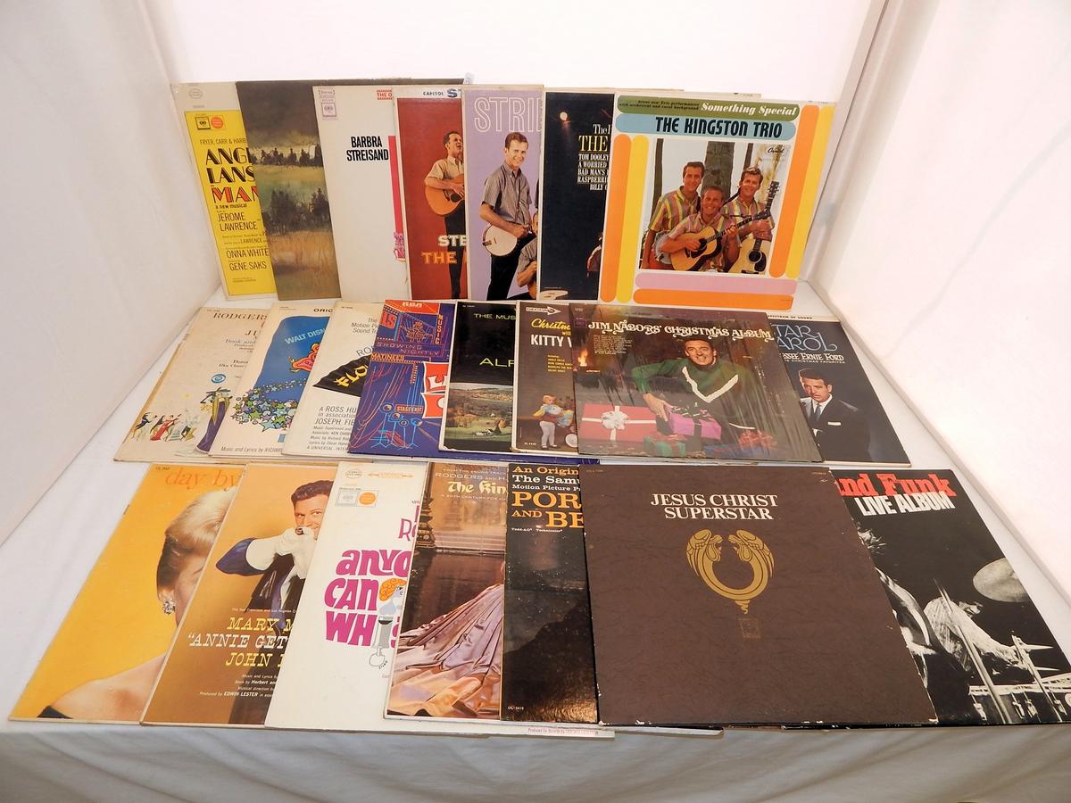 21 Vintage LP Albums