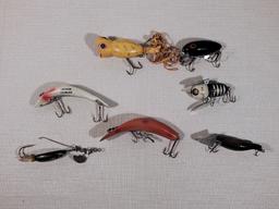 6 Vintage Fishing Lures