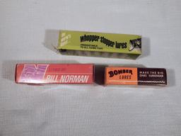 3 Vintage Fishing Lures - In Boxes