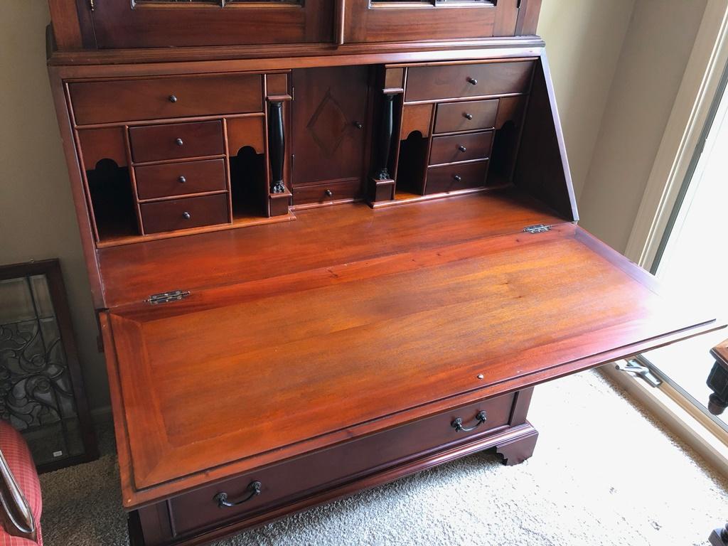 Very Nice Secretary/bookcase - From Edward Keith Store, 42"w X 21"d X 79"h