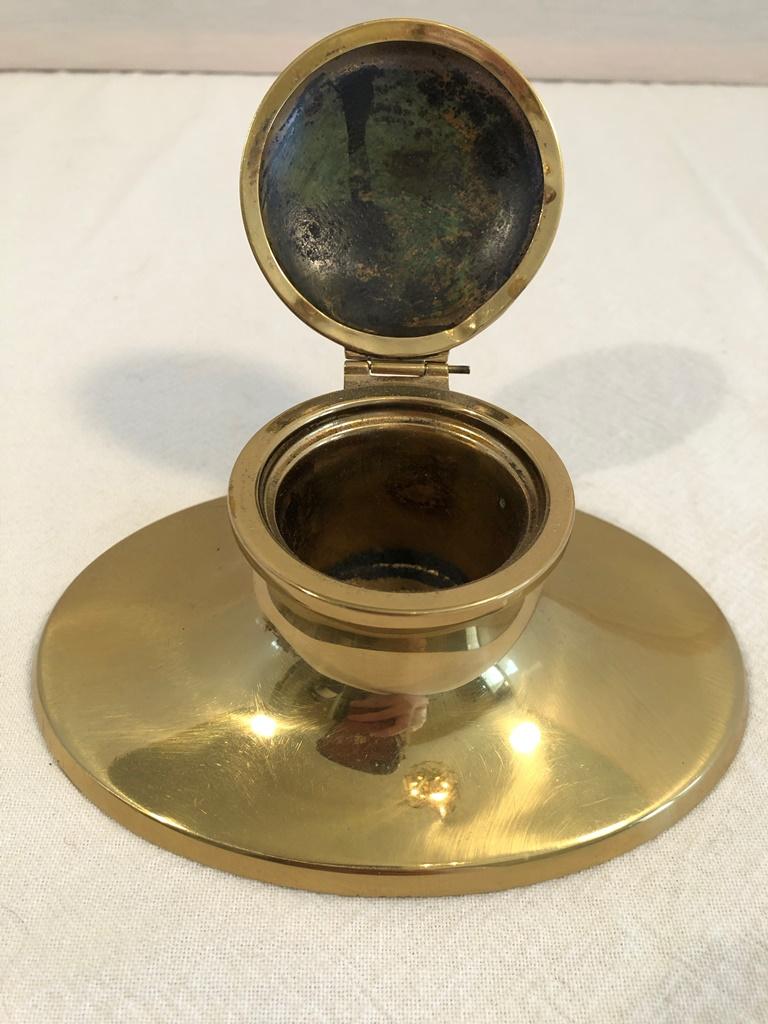 Antique Single Inkwell