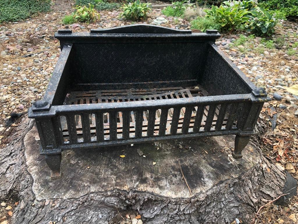 Antique Iron Fire Box