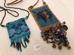 2 Contemporary Beaded Bags