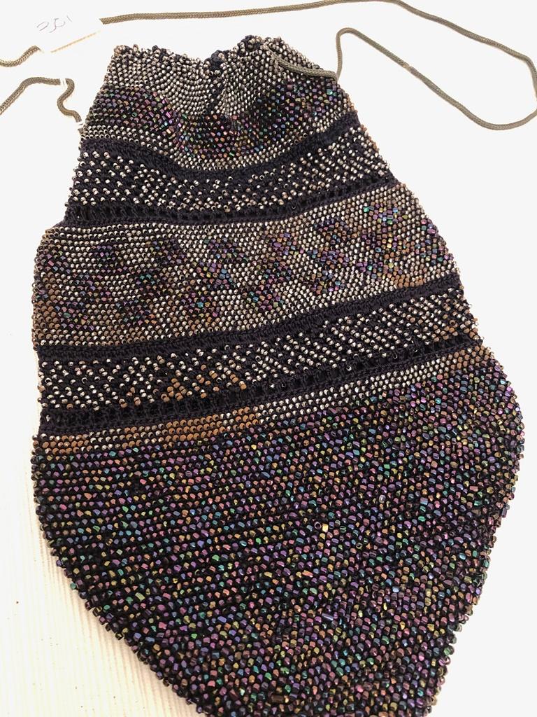 Draw-String Ladies Beaded Bag