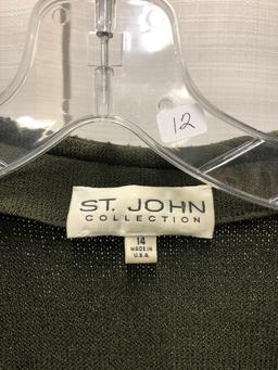 St. John Knits - Collection Jacket & Slacks (size 14)