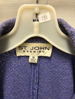 St. John Knits - Evening Jacket (size 14) & Skirt (size 14)