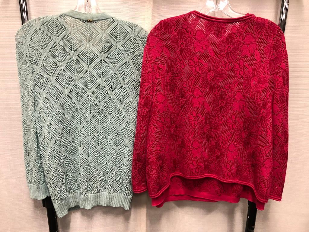 St. John Knits - Sweater (size Medium) & Sweater W/ Shell (size L)