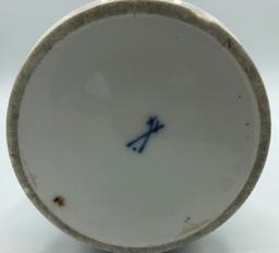 Meissen Vase - 9¾", Small Chip On Base