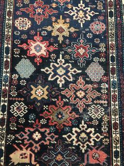 Northwest Persian Rug - 11'9"x3'3", Overall Wear, 8"x2" Tear In Center Fiel