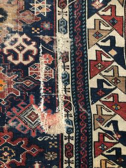 Northwest Persian Rug - 11'9"x3'3", Overall Wear, 8"x2" Tear In Center Fiel