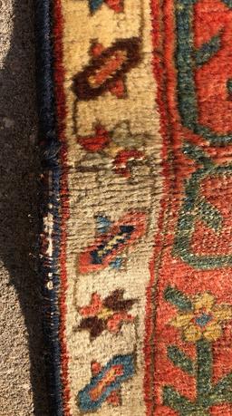 Kurd Bidjar Rug - 17'8"x3'3", Was Used For Stairs, Overall Wear, Missing En