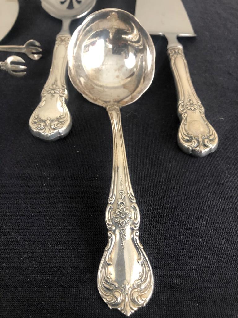 Towle Sterling Flatware - Old Master, Pierced Serving Spoon (3.99 Ozt), Ser