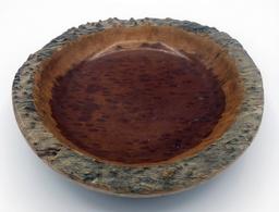 Nice Handmade Wooden Bowl - 9"